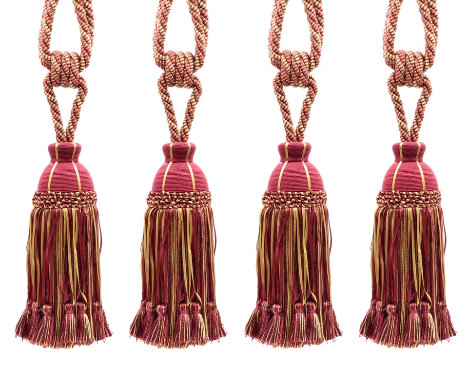 Borla DÉCOPRO, Color # 71379 - Rojo Frambuesa Dorado [Juego de 4] Foto 1 de 1