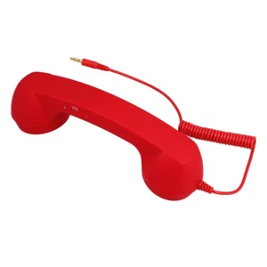  Retro -Mikrofon Schwangere Frau Handy Hörer Telefonkabel Festnetz - Zdjęcie 1 z 12