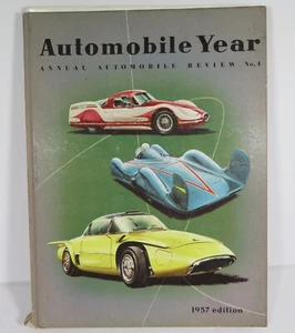 Annual Automobile Review 1957 - No. 4 Hardcover - Advertising - English Edition - Picture 1 of 9