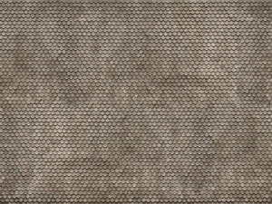 HO Scale Scenery - 56691 - 3D Cardboard Sheet “Plain Tile” - Picture 1 of 5