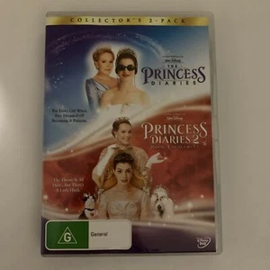 The Princess Diaries / Princess Diaries 2 (DVD, 2004, 2-Disc) Region 4&2 - Picture 1 of 4