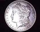 1896 P  BU Morgan Silver Dollar Excellent Details Light Toning See Photos  #M055