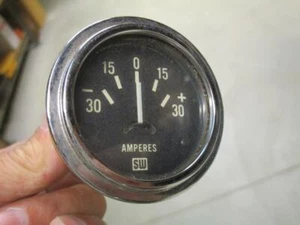 vintage Stewart Warner Amp Gauge 2 inch Hot Rod TROG SCTA NOS! 859L - Picture 1 of 4
