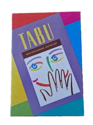 Tabú! ¡Quien reescribe se queda! De MB 1993 Juego de mesa excelente estado - Imagen 1 de 4