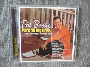 2 CD Pat Boone – Pat's 40 Big Ones - Connoisseur Collection – SDVSOP CD 328  TOP - Bild 1 von 4