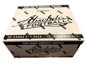 2024 Panini Absolute Football Factory Sealed 12 Pack Fat Pack Box - Picture 1 of 2