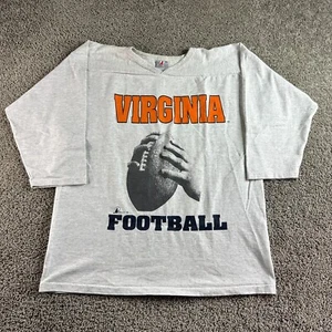 VTG 90s Virginia Cavaliers H Wolf & Sons Shirt Mens XL Football Single Stitch - Picture 1 of 17