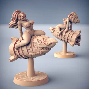 Goblin Rocket Pinup - Artisan Guild Fantasy Dungeons and Dragons Miniatur - Bild 1 von 2