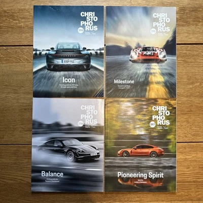 4 copies full 2020 bundle Christophorus Porsche Magazine Issues 394 395 396 397  - Image 1 of 4