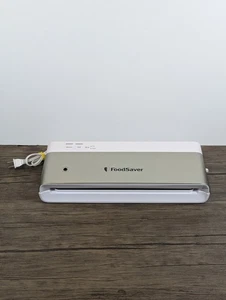 FoodSaver VS0160 Sellador PowerVac Compacto Máquina de Sellado al Vacío Blanco Sin Caja Bolsa - Imagen 1 de 9