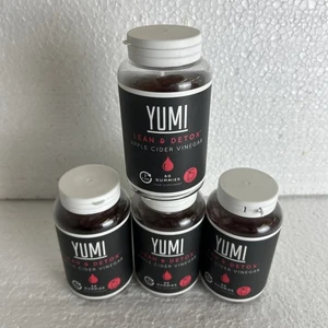4x Yumi Apple Cider Vinegar 60 Gummies - Picture 1 of 12