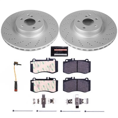 Kit de frenos de disco Power Stop ESK6640 para 10-16 Mercedes-Benz E400 E550 Foto 1 de 4