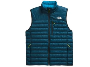 Giubbotto Uomo Large The North Face Terra Peak Isolato Escursionismo Campeggio Blu Benzina - Foto 1 di 5