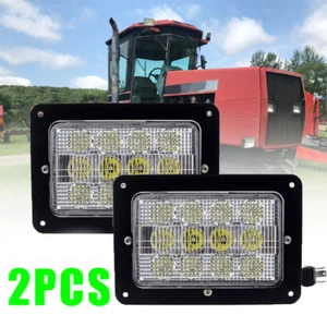 Pair of LED Headlights Flood Light For Case/IH3088,3288,3488,3688,5088,5288,5488 - Picture 1 of 6