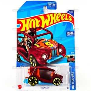 2022 Hot Wheels KICK KART #90 red - HW Ride-Ons - 1:64 Mattel HCW58 - Picture 1 of 2