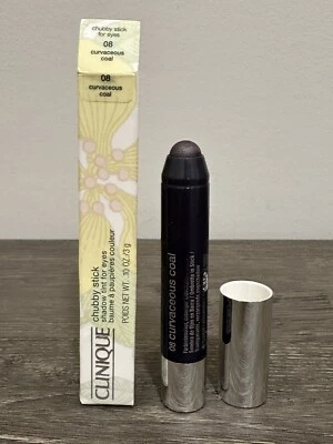 Clinique Chubby Stick Shadow Tint For Eyes 08 CURVACEOUS COAL - 0.10 Oz. / 3 g - Image 1 of 3