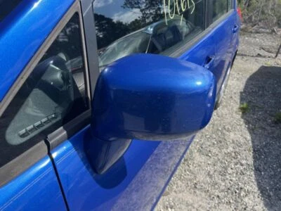 Driver Left Side View Mirror Power Hatchback Blue Fits 08-12 Nissan VERSA - Image 1 of 3