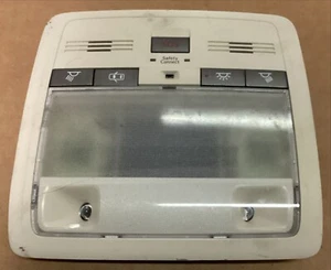 10-15 LEXUS IS250C IS350C OVERHEAD CONSOLE DOME LIGHT SUNROOF SOS SWITCH IVORY - Picture 1 of 2