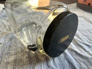 RARE VINTAGE BARBERSHOP 💈 OSTER NECK WRAP COLLECTION JAR - Picture 1 of 12