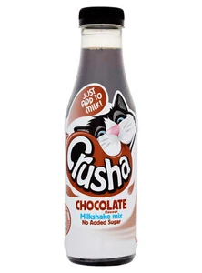Crusha No Added Sugar Chocolate Milkshake Mix | 1x500ml | Free Delivery - Picture 1 of 2