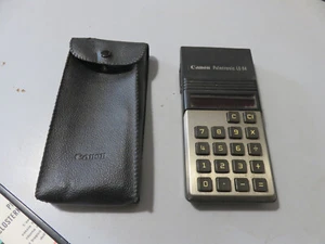 Canon Palmtronic LE84 LED Reds Rückseite Calculator Vintage A Rossi le-84 - Bild 1 von 12