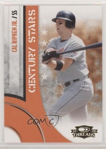 2008 Donruss Threads Century Stars Cal Ripken Jr #CS-4 HOF