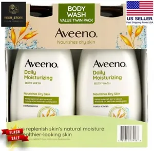 Aveeno Daily Moisturizing Body Wash (33 Fl. Oz., 2 Pk.) NEW FORMULA!!! - Picture 1 of 3