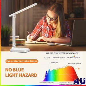 Dimmable LED Desk Lamp Touch Control Eye Protection Table Light Reading Light - Picture 1 of 11