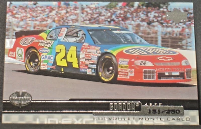 Jeff Gordon 2000 Upper Deck UD Exclusives Silver Level 1 Parallel #59 (151/250) - Image 1 of 2