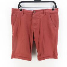 Jay Jays Chino Shorts Mens Adult Size 34 Red Zip Fly Walk Beach Casual