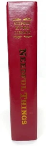 Needful Things - Stephen King Library (Faux) Red Leather HC 1991 - Imagen 1 de 11