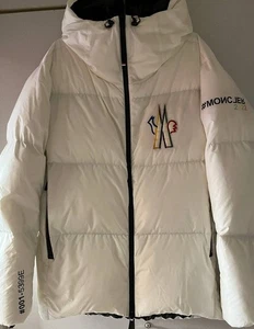 Chaqueta Colección Cápsula MONCLER GRENOBLE Blanca Puffer Invierno 2022 XLarge Rara - Imagen 1 de 18