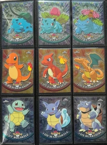 Pokemon Topps CHROME Series 1 - Complete set 78/78 - VERY GOOD/EXCELLENT cond. - Picture 1 of 21