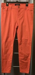 Liverpool Damen Jeans Ankle Skinny Denim Gr. 10 Rot Hibiskus 30x27 - Bild 1 von 13