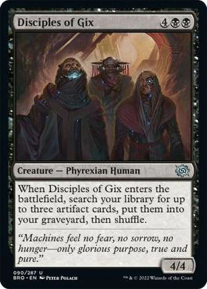 x1 Disciples of Gix - The Brothers' War - NM - MTG - Image 1 of 1