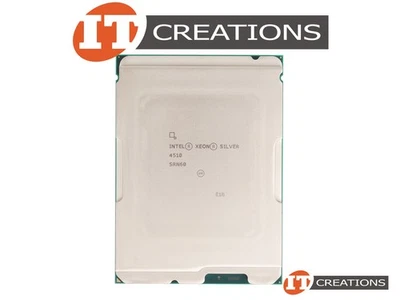 INTEL XEON SILVER 12C 2.40GHZ / 4.10GHZ 150W SAPPHIRE RAPIDS CPU PK8071305554300 - Image 1 of 2