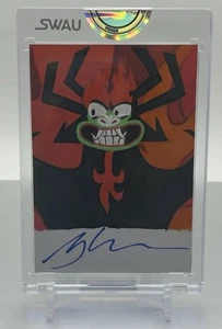 2025 SWAU Sketch of Aku From Samurai Jack Signed By Artist Cyrus Sherkat 1/1 - Picture 1 of 2