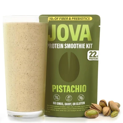 Batido de pistacho alto en proteínas | Ingredientes de alimentos integrales, sin rellenos | 22 g Pr... Foto 1 de 4
