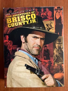 THE ADVENTURES OF BRISCO COUNTY JR 1993-94 COMPLETE TV Series DVD 0 Region free - Picture 1 of 2