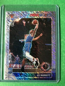 2019-20 Panini Hoops Premium Silver Variation ROOKIE no.201  RJ Barrett - Picture 1 of 2