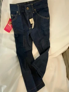 Girls Lee Riders Blue Jeans 7 reg NEW with Tags Cotton/Poly made in USA - Picture 1 of 4