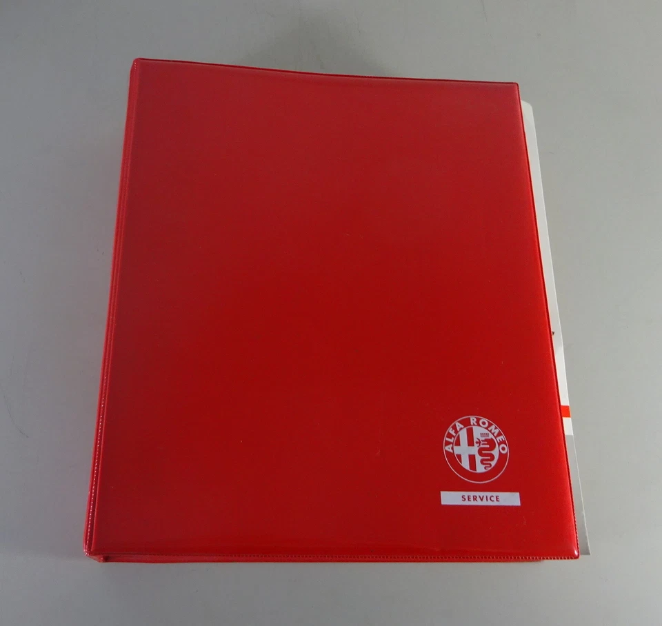 Manuale Di Officina Alfa Romeo Spider "Gummilippe" 1983-1989 Aggiornato 07/1989 Foto 1 de 4