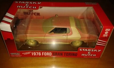 Ford Gran Torino 1976 Starsky & Hutch 1:24 con effetto polvere edizione limitata - Immagine 1 di 4