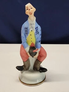 VINTAGE 1980"s MANN Porcelain  Circus Clown FIGURINE - Picture 1 of 10