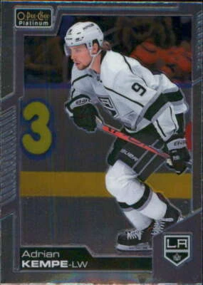 2020-21 O-Pee-Chee Platinum #58 Adrian Kempe Los Angeles Kings - Image 1 of 2