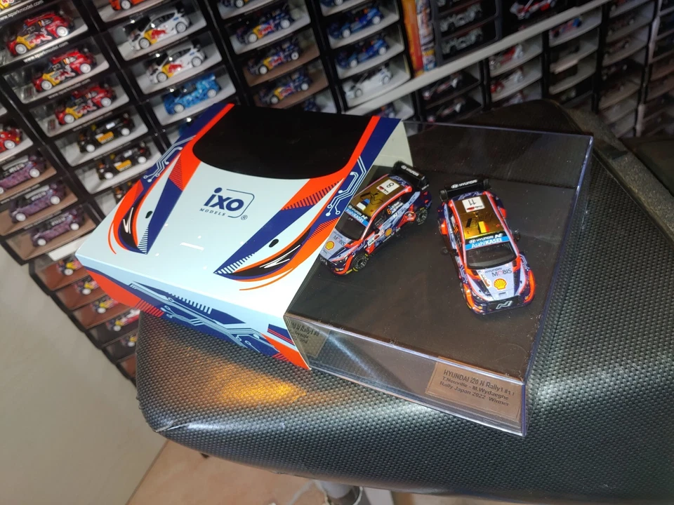 Ixo RAM-SET02HY-JP  Hyundai I20 WRC Hy-Neuville Tanak  Rally JAPAN 2022  1:43 - Immagine 1 di 4