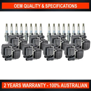 Set Swan Ignition Coils & NGK Spark Plugs for Mercedes Benz CL500 CLS500 M113 - Picture 1 of 6