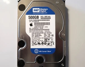 WD WD5000AAKS-40V2B0 DCM:DGRNHT2MAB (WCAS) Thailand 500gb 3.5" Sata 20FEB2010 - Picture 1 of 1