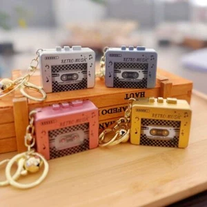 Kann aufzeichnen Musik Schlüssel anhänger Halter Für Geschenk - Picture 1 of 16