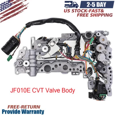 Solenoide de cuerpo de válvula JF010E RE0F09A/B para Nissan Altima Máxima Murano Quest 3,5 L Foto 1 de 4